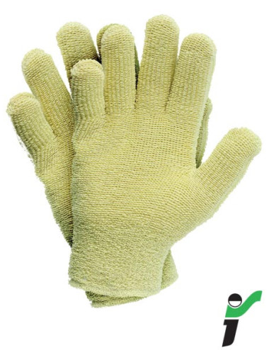 Protective gloves rj-kefro y yellow JS