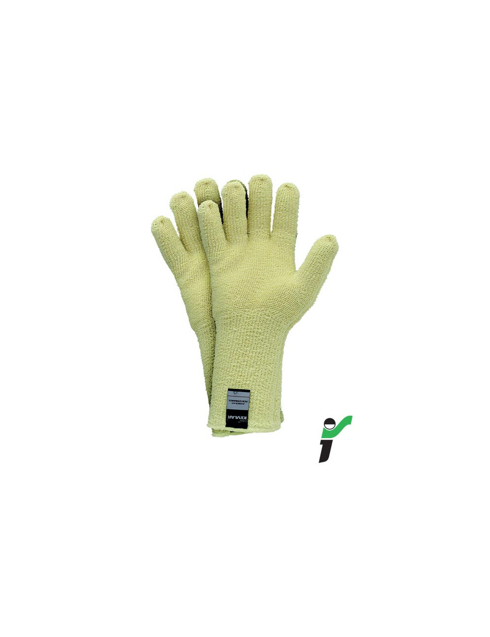 Rękawice ochronne rj-kefro35 y żółty JS