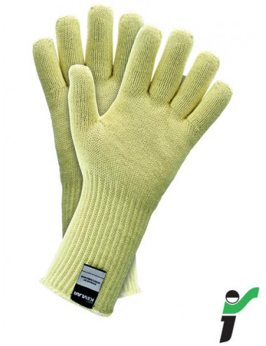 Protective gloves rj-kevba y yellow JS