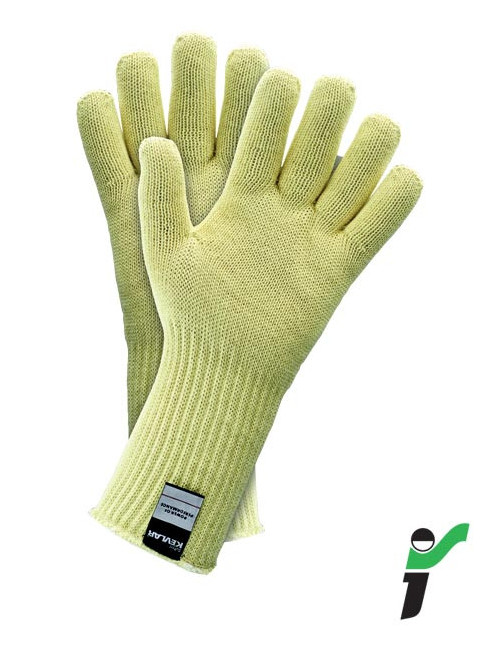 Protective gloves rj-kevba y yellow JS