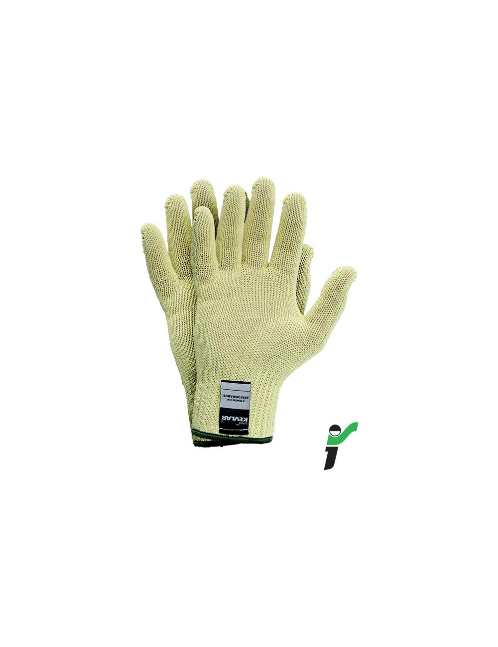 Rękawice ochronne rj-kevlar y żółty JS