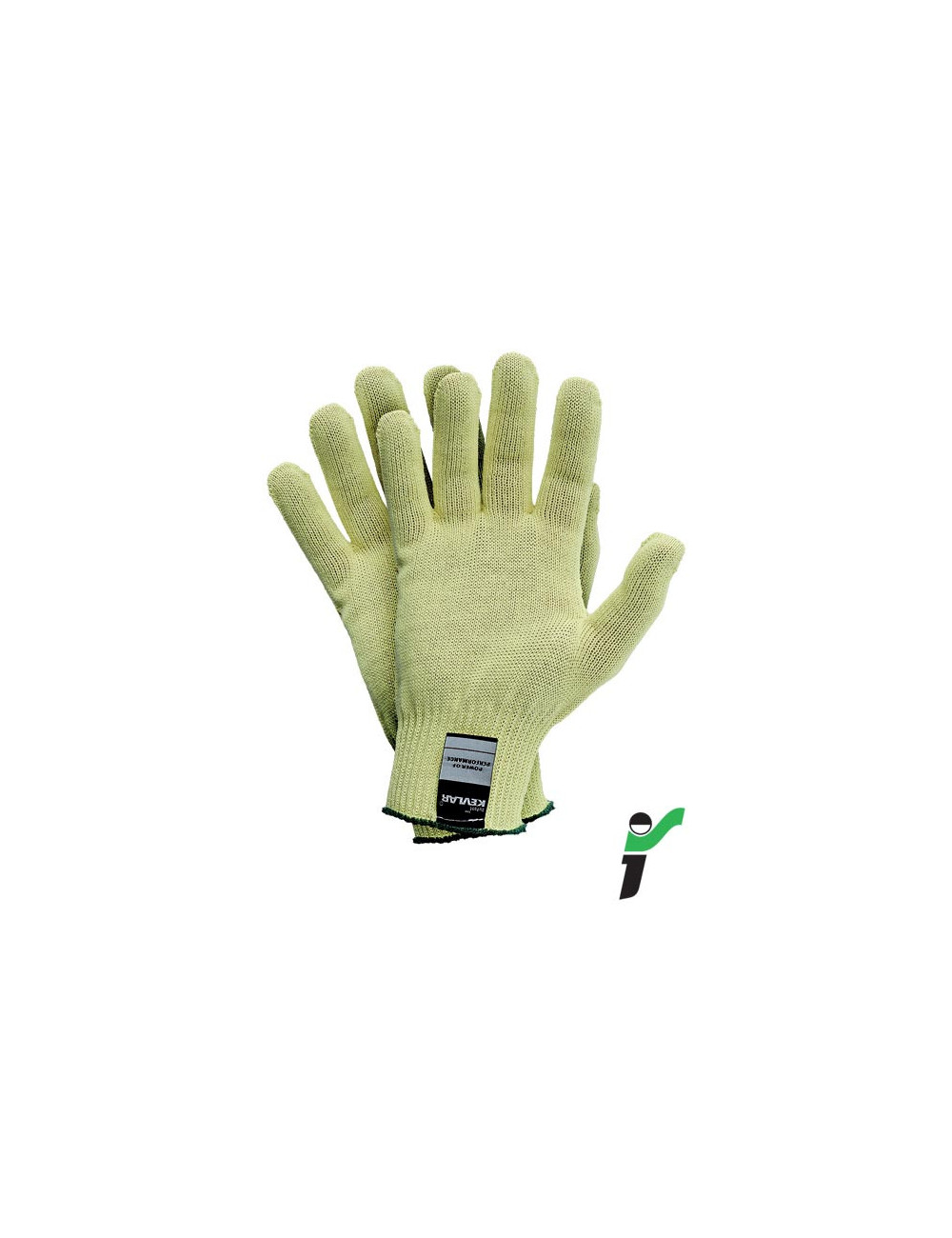 Protective gloves rj-kevten y yellow JS