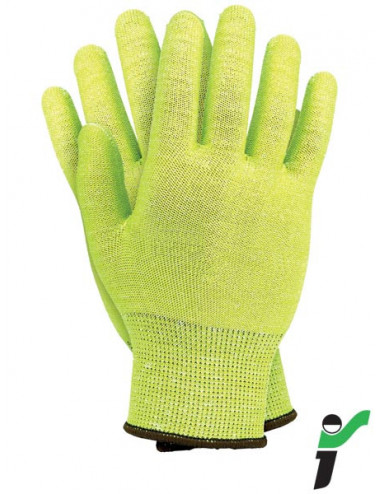 Gloves rj-pol l lime JS