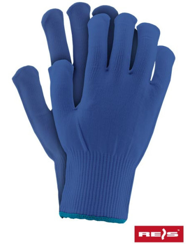 Protective gloves rpoly n blue Reis