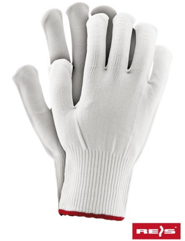 Protective gloves rpoly in white Reis