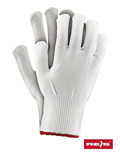 Protective gloves rpoly in white Reis