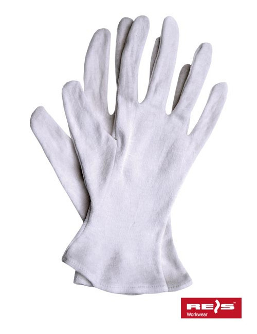 Protective gloves rwkb w white Reis