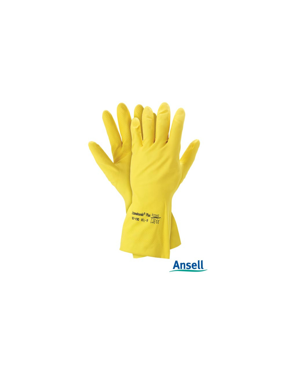 Rękawice ochronne raeconoh87-190 y żółty Ansell