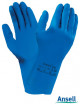2Raversat87-195 n blaue Schutzhandschuhe Ansell