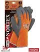 Nortex PS Schutzhandschuhe orange-grau Reis