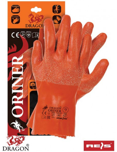 Protective gloves oriner p orange Reis