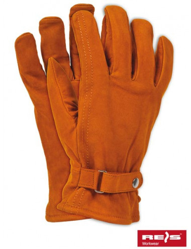 Gloves insulated rbnorthpole br brown Reis