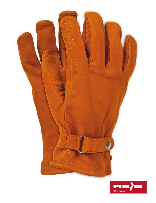 Gloves insulated rbnorthpole br brown Reis