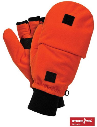 Protective gloves rdropo pb orange-black Reis