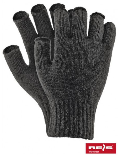 Protective gloves rdzob-fin b black Reis