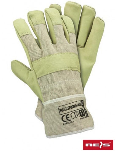 Protective gloves rlcjpawa-win beige-light color Reis