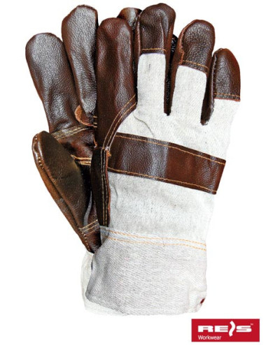 Protective gloves rlo beck beige-dark colour Reis