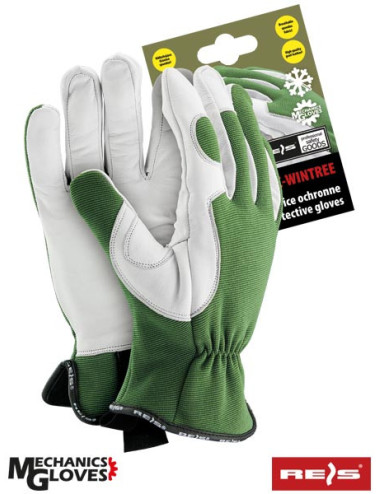 Protective gloves rmc-wintree zw green-white Reis