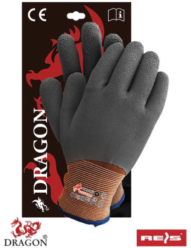 Protective gloves winfull3 brs brown-gray Reis