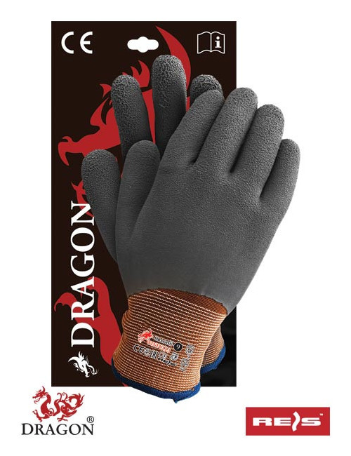 Protective gloves winfull3 brs brown-gray Reis