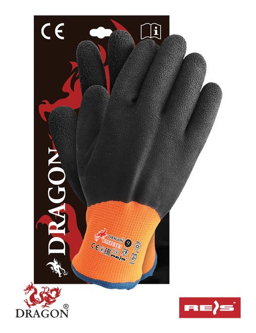 Protective gloves winfull3 pb orange-black Reis