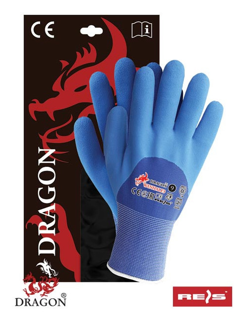 Protective gloves winhalf3 gn navy-blue Reis
