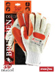 Protective gloves brukben wp white-orange Reis