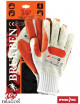 2Protective gloves brukben wp white-orange Reis