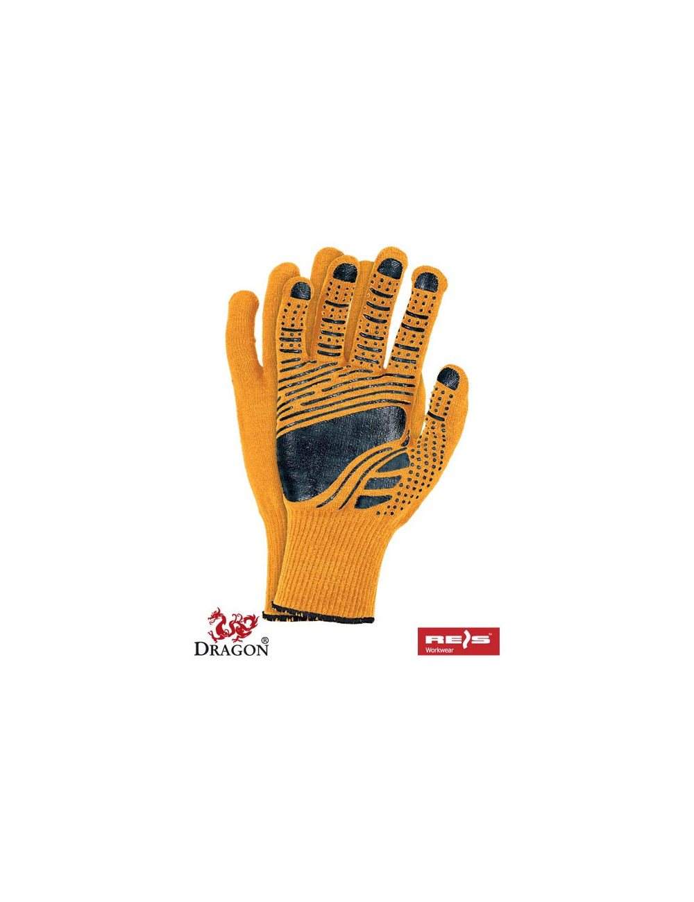 Protective gloves floatex-neo pb orange-black Reis