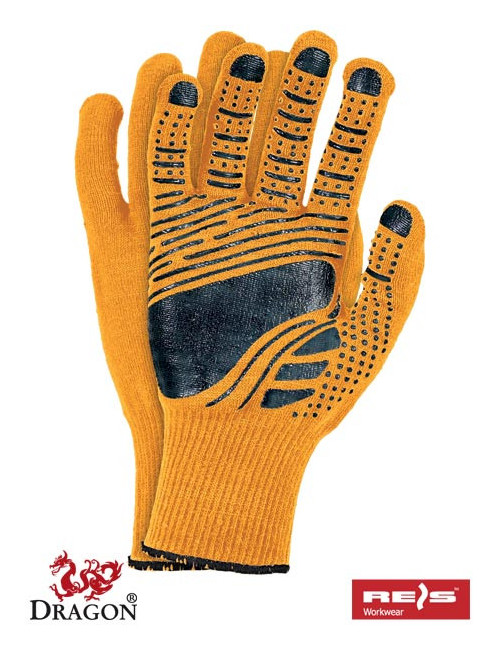 Protective gloves floatex-neo pb orange-black Reis