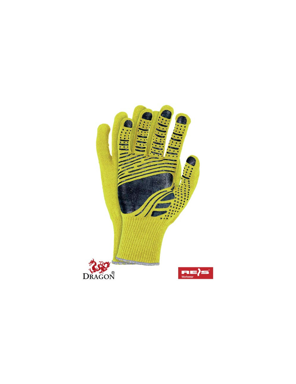 Protective gloves floatex-neo yb yellow-black Reis