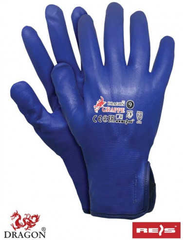 Protective gloves grappe n blue Reis