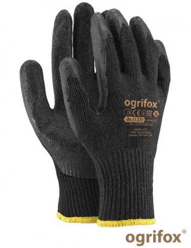 Gloves ox.11.223 dragos ox-dragos bb black-black Ogrifox