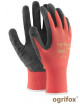 Gloves ox.11.558 latex ox-latex cb red-black Ogrifox