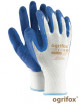 Gloves ox.11.558 latex ox-latex wn white-blue Ogrifox