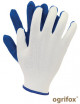 Working gloves ox.11.386 latua ox-latua wn white-blue Ogrifox