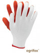 2Working gloves ox.11.386 latua ox-latua wp white-orange Ogrifox