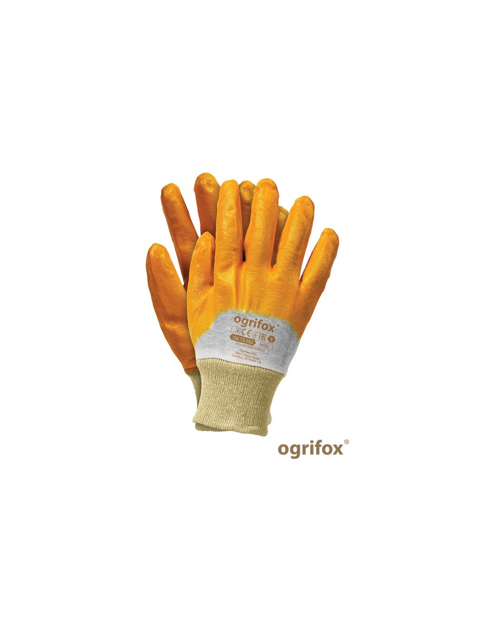 Gloves ox.12.152 niter ox-niter bep beige-orange Ogrifox