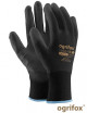 Gloves ox.12.442 polyur ox-polyur bb black-black Ogrifox