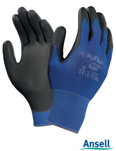 Rahyflex11-618 gb Schutzhandschuhe marineblau und schwarz Ansell