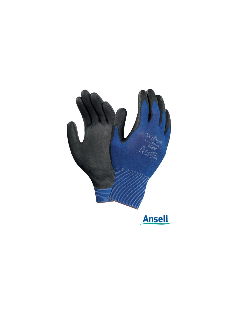 Rękawice ochronne rahyflex11-618 gb granatowo-czarny Ansell