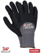 Protective gloves rblackfoam-h sb grey-black Reis