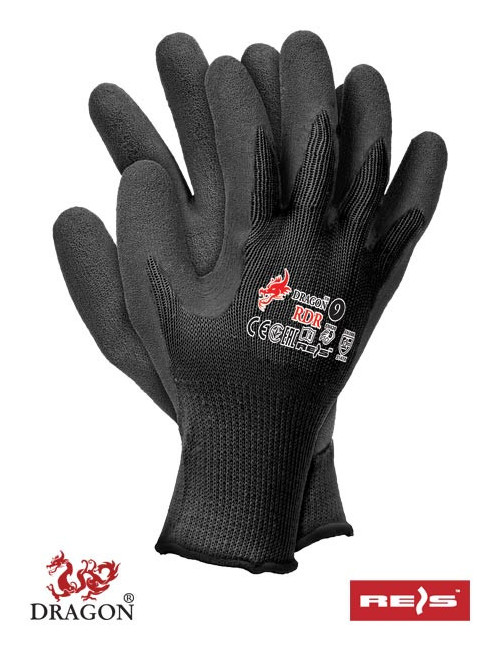 RDR bb Schutzhandschuhe schwarz-schwarz Reis