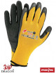 2Protective gloves rdr by black-yellow Reis