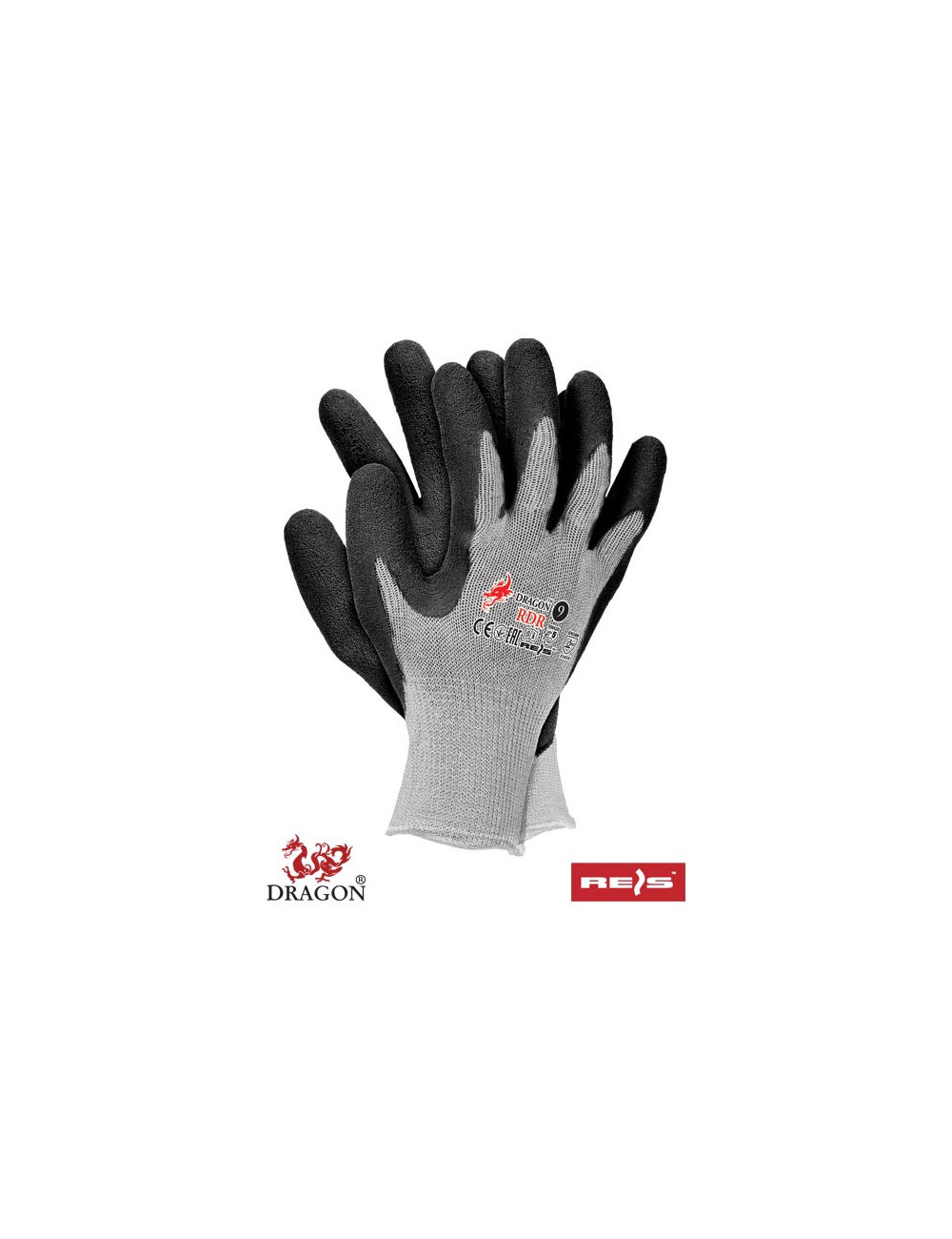 Protective gloves rdr sb gray-black Reis