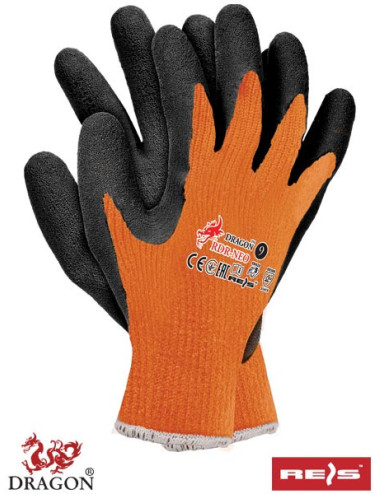 Protective gloves rdr-neo pb orange-black Reis