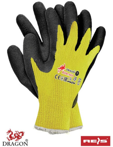 Protective gloves rdr-neo yb yellow-black Reis