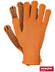Protective gloves rdzflat pb orange-black Reis