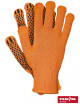 2Protective gloves rdzflat pb orange-black Reis
