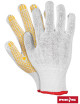 Protective gloves rdzn wy white-yellow Reis